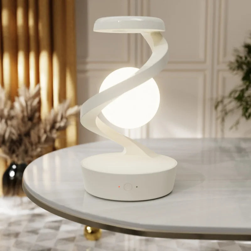 Levitating Ball Lamp with Wireless Charger Levitating Ball Lamp with Wireless Charger